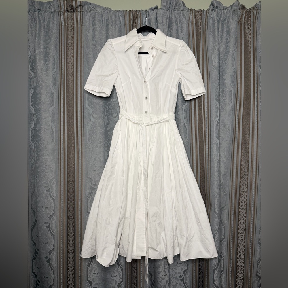 Dolce & Gabbana Cotton Calf Length Shirt Dress - Picture 5 of 8